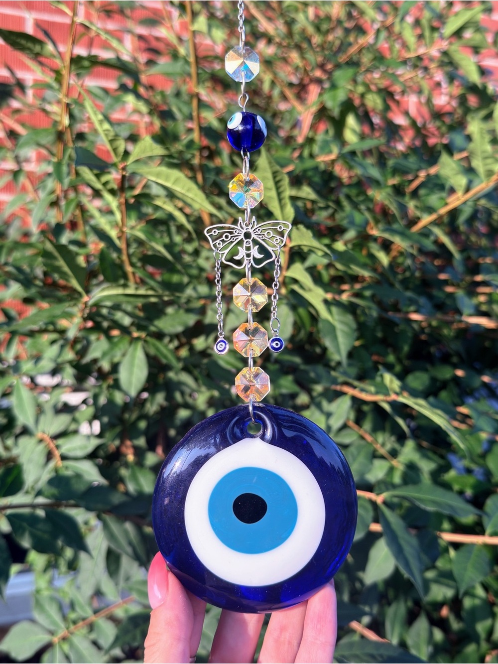 Hanging Evil Eye Suncatcher
